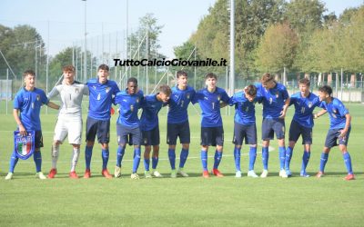 DISTINTA – Amichevole Italia-Rapp. Lega Pro (UNDER 16)