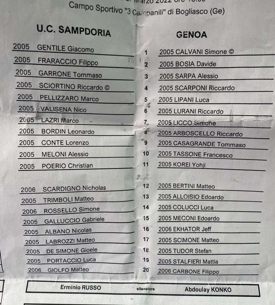 sampdoria