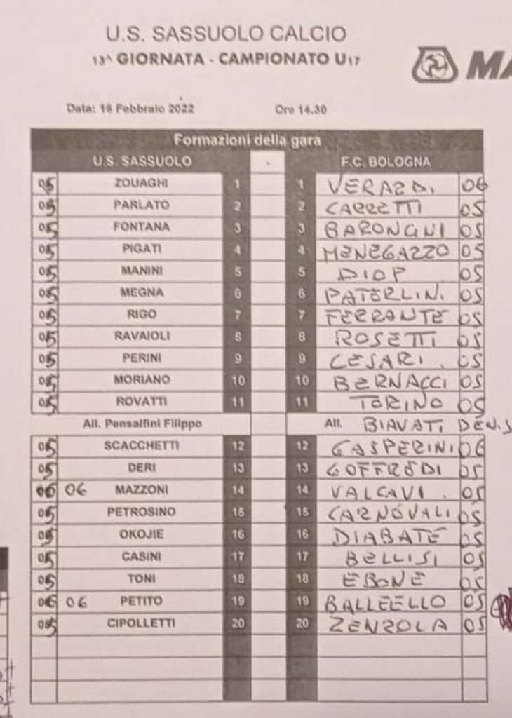 sassuolo