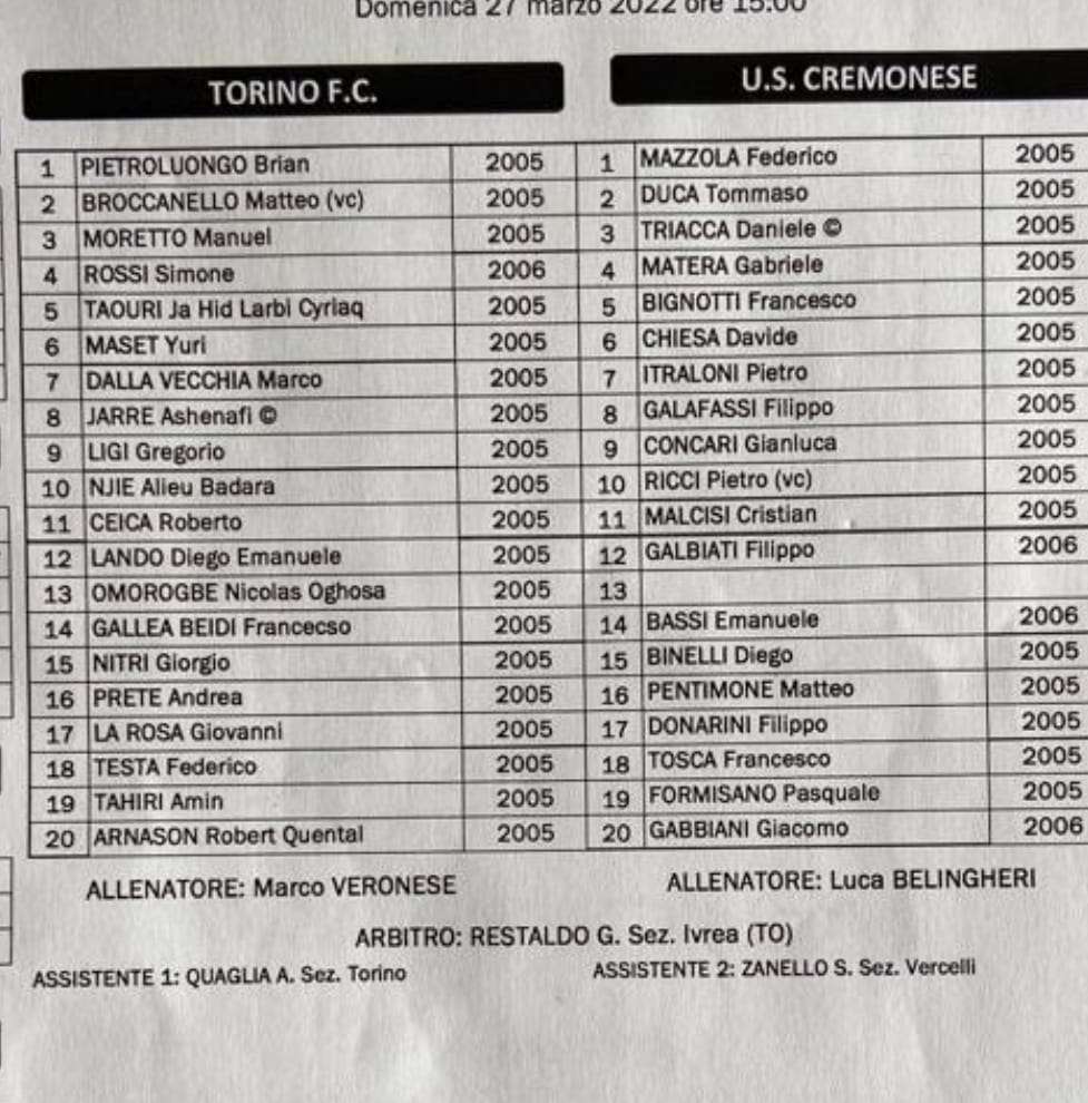 UNDER 17