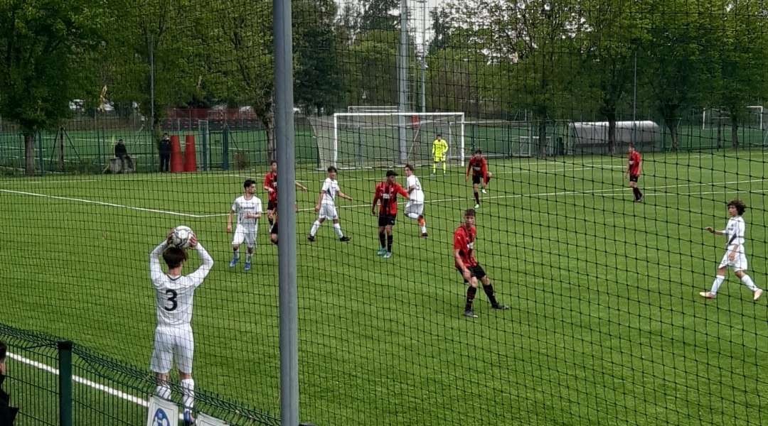 MILAN-CITTADELLA (Distinta U16) – 10 reti in totale al “Vismara”