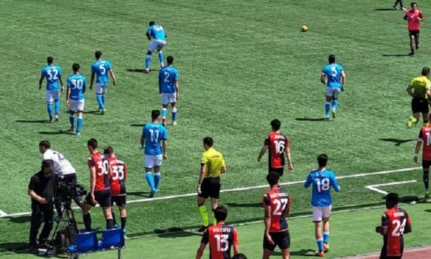 NAPOLI-GENOA (Under 18) – Un gol per tempo a Cercola