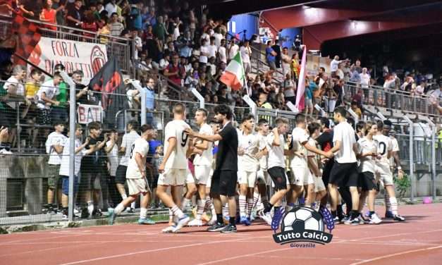 Milan-Napoli (Under 18) – Un pari prezioso per gli azzurrini!