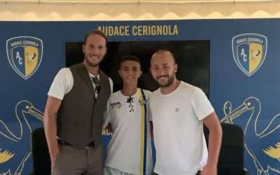 AUDACE CERIGNOLA – Primavera e Under 17: arrivano 2 rinforzi