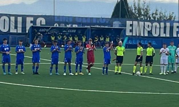 EMPOLI-BOLOGNA (UNDER 16): FINISCE 2-1, OTTIMI 3 PUNTI PER I TOSCANI