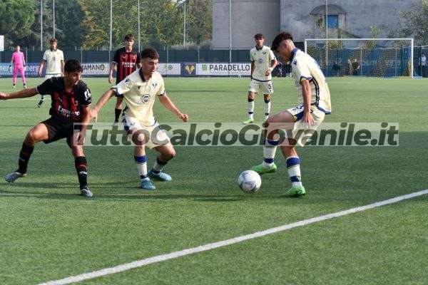 VERONA-MILAN (Distinta Under 18) – Terminata la gara al “Tavellin”