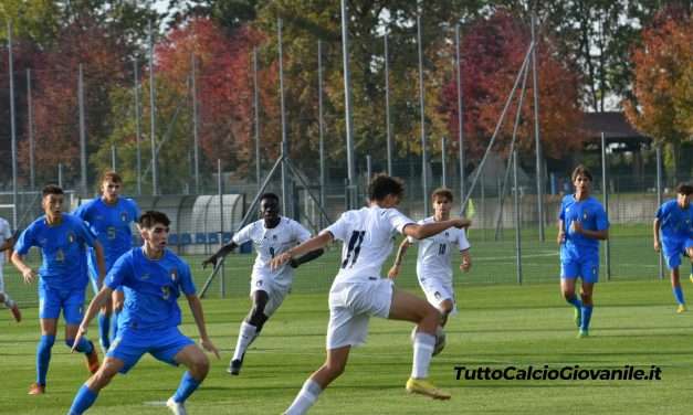 ITALIA (U17) – TORNEO DEI GIRONI, LA LISTA DEI CONVOCATI