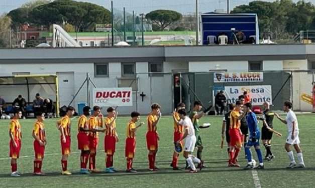 LECCE-SALERNITANA (U15) – Primi 3 punti per i giallorossi