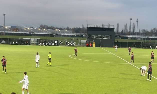 JUVENTUS-BOLOGNA (U17): terminata la gara a Vinovo