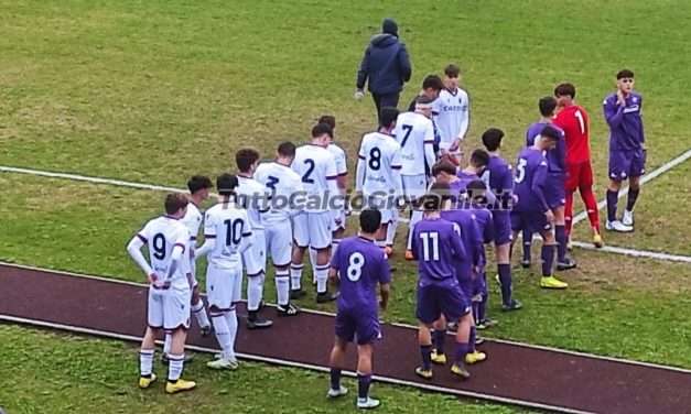 BOLOGNA-FIORENTINA (Distinta U18) – I rossoblù resistono 65 minuti!
