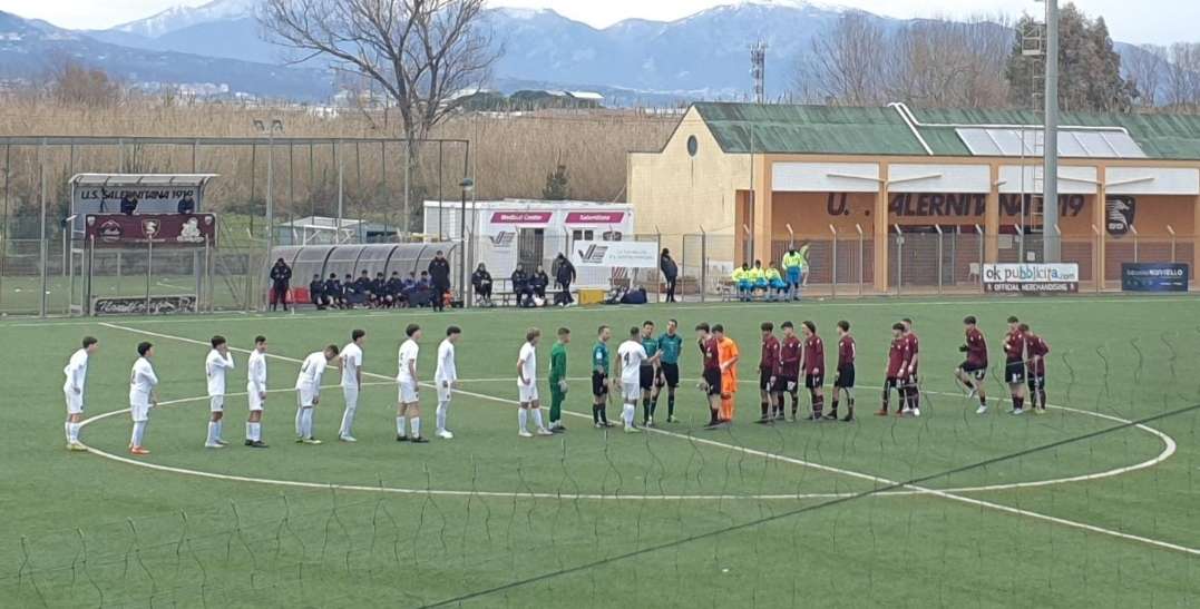 SALERNITANA-COSENZA (Distinta U16): festeggiano i granatini di mister Landi