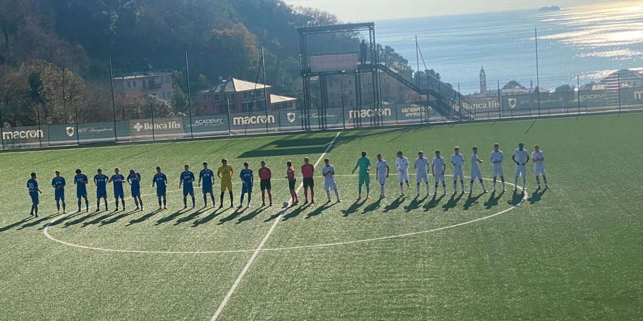 PACCAGNINI – Un rigore decide SAMP-EMPOLI (Under 18)