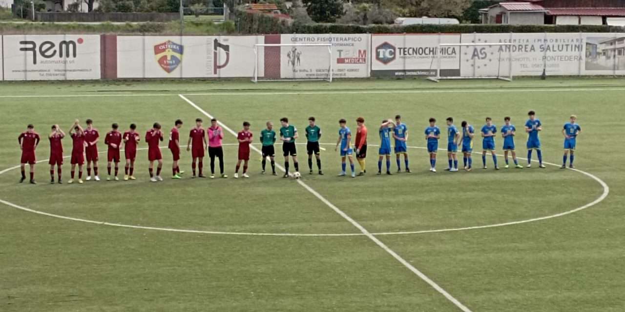 PONTEDERA UNDER 15 – Show TUTTO GRANATA contro la Carrarese!