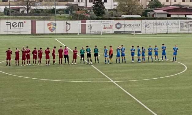 PONTEDERA UNDER 15 – Show TUTTO GRANATA contro la Carrarese!