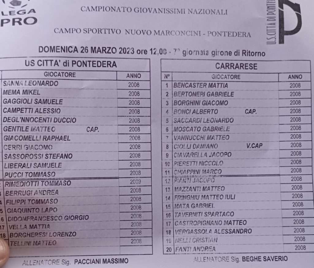 pontedera