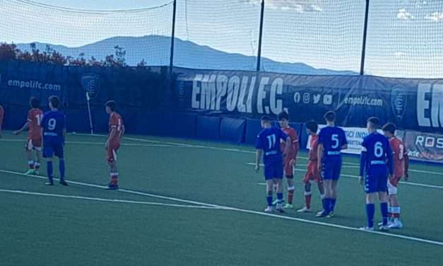 EMPOLI-PERUGIA (U16 DISTINTA) – Buona gara degli umbri di mister Papini, ma non basta!