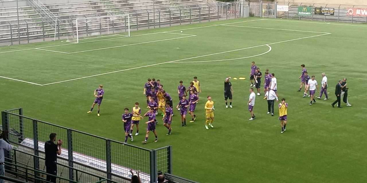 FIORENTINA-SALERNITANA (U15/U16) – Le due distinte