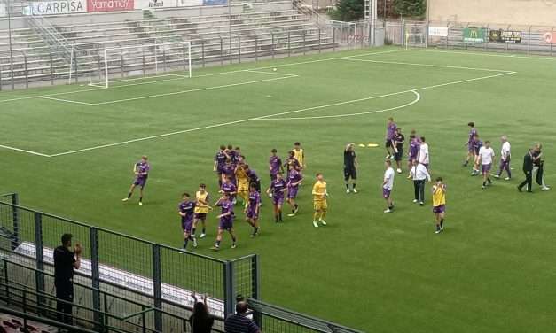 FIORENTINA-SALERNITANA (U15/U16) – Le due distinte