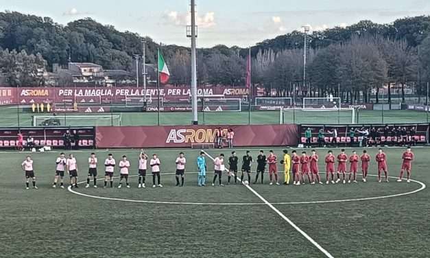 ROMA-PALERMO (Distinta U16): 1 solo gol a Trigoria