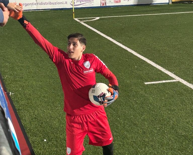 ANGELO CASTIGLIA – Il n.1 della Virtus Francavilla U17
