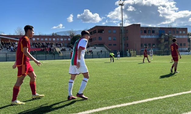 TERNANA-ROMA (U15 A-B foto e distinta): TRIS GIALLOROSSO