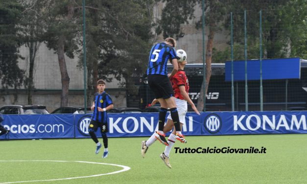 MILAN-INTER (U18 DISTINTA): D’Agostino risponde a capitan Batistini