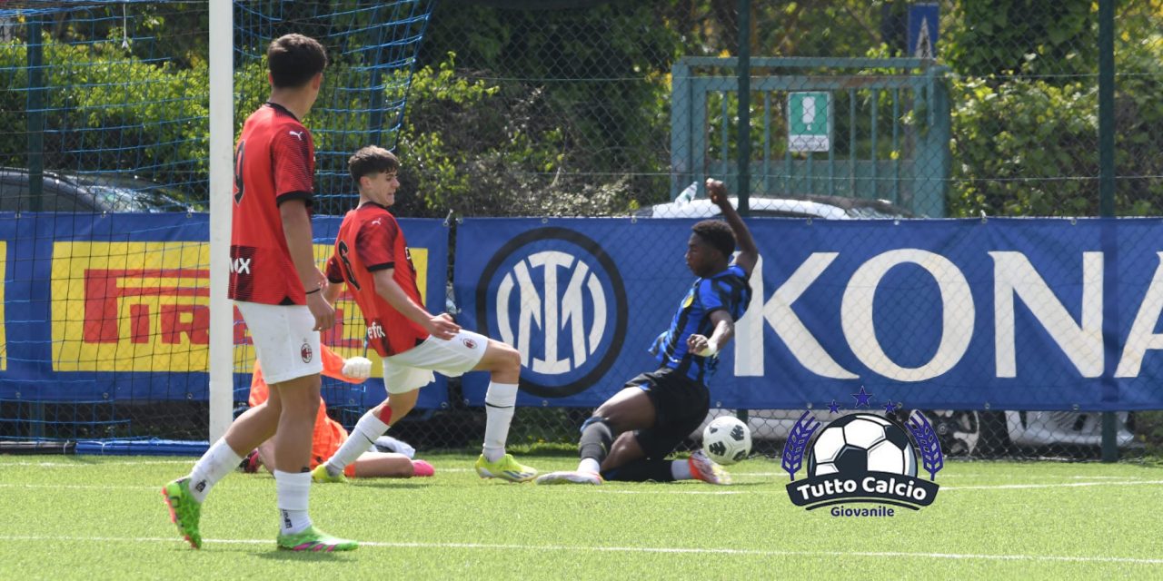 MILAN-INTER (U15-U16) – Derby di “corto muso” in Lombardia