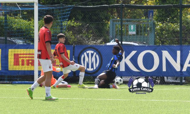 MILAN-INTER (U15-U16) – Derby di “corto muso” in Lombardia