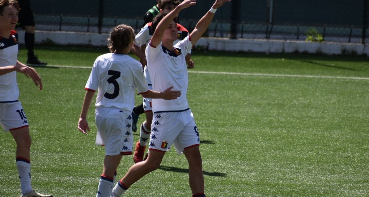 UNDER 15 – Il Genoa liquida il Sassuolo nel 1^tempo