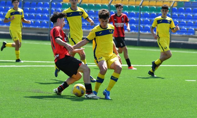 MILAN-VERONA (U17 distinta) – Quanti applausi per l’Hellas di mister Moro!