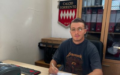 SORRENTO – Arriva l’attaccante Romeo per le giovanili