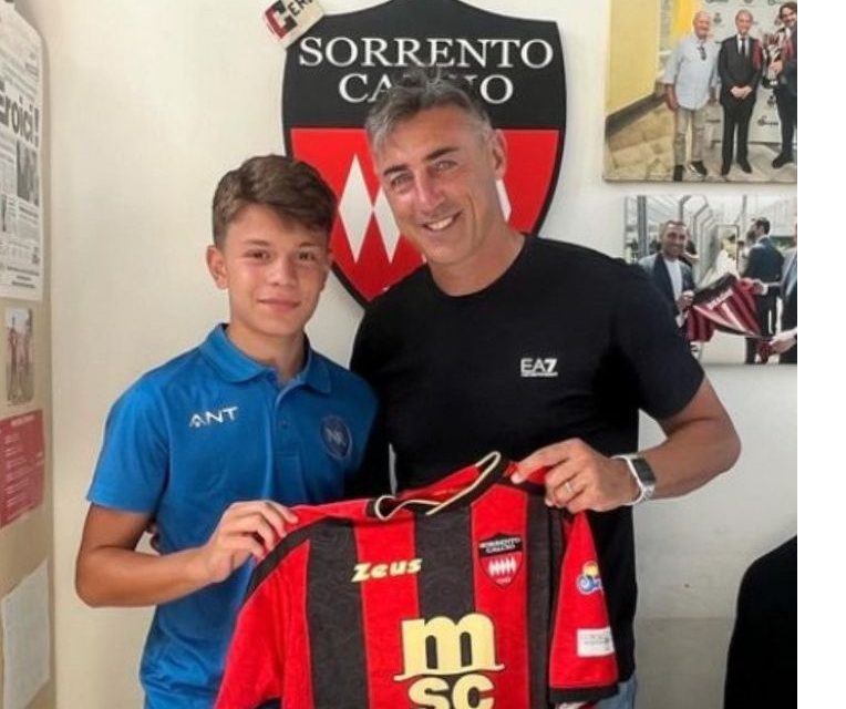 SORRENTO – Giovanili: arriva l’esterno d’attacco Varriale