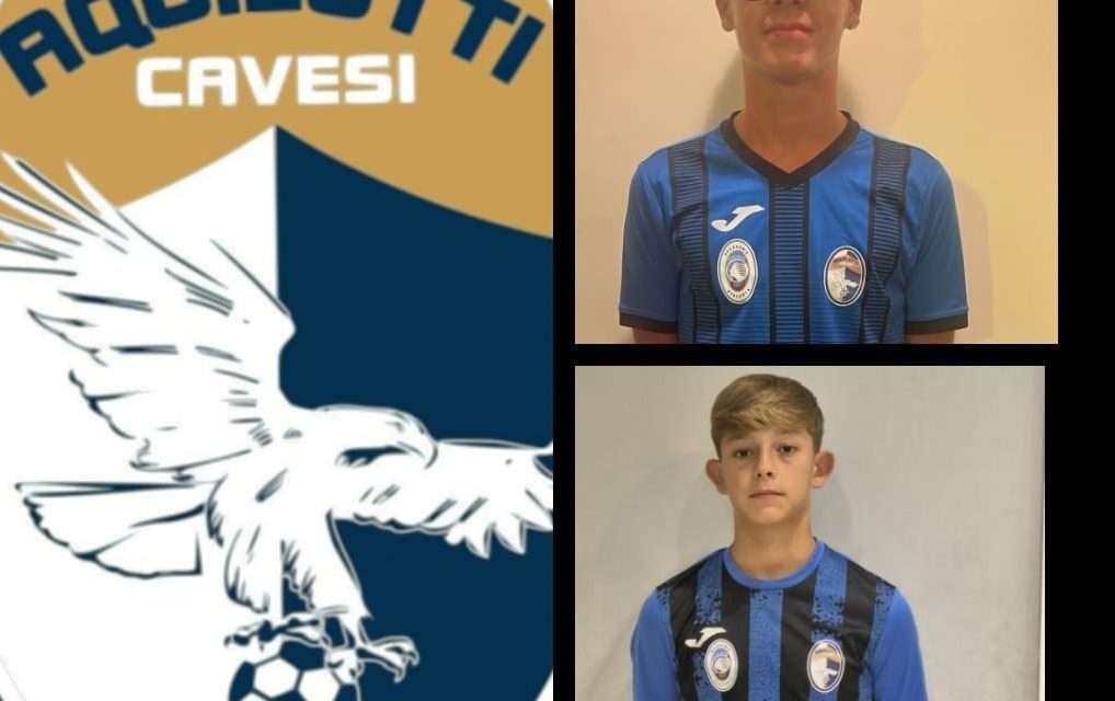 ATALANTA – Due giovani degli “Aquilotti Cavesi” a Zingonia