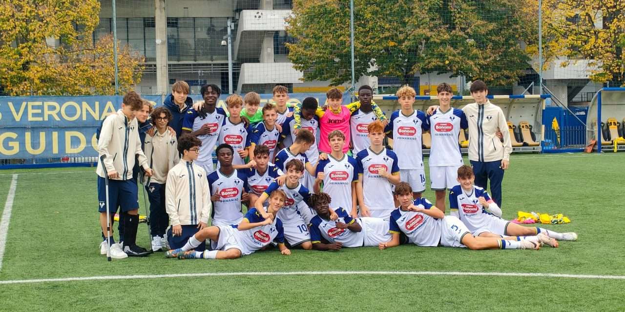 Verona-Cittadella (U15): tripletta di uno scatenato Egharevba