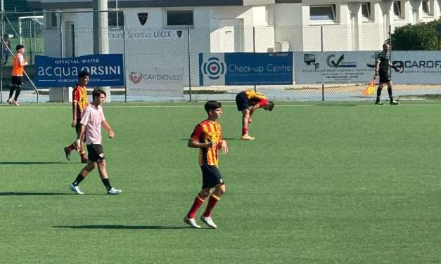 Lecce-Palermo – U15: esultano i rosanero! U16: segno X al “Kick Off”