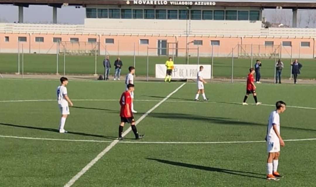 NOVARA-LUCCHESE (U15): 5 GOL dei piemontesi e super Calzati