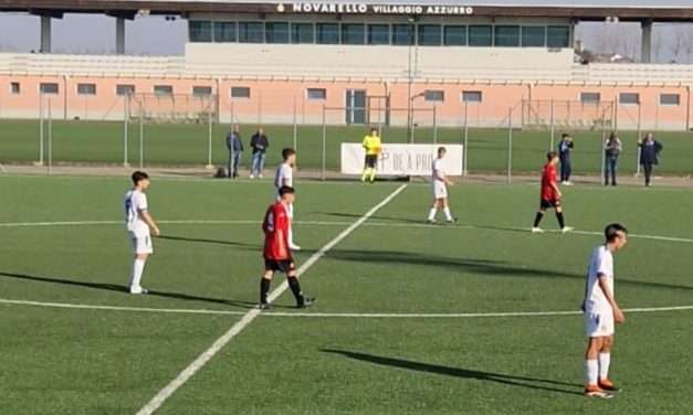 NOVARA-LUCCHESE (U15): 5 GOL dei piemontesi e super Calzati
