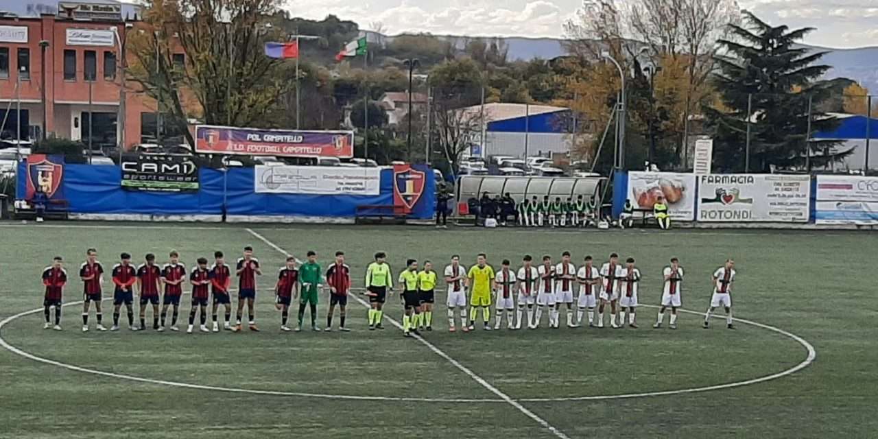 TERNANA-CASERTANA (U16) – Vittoria dal colore ROSSOVERDE