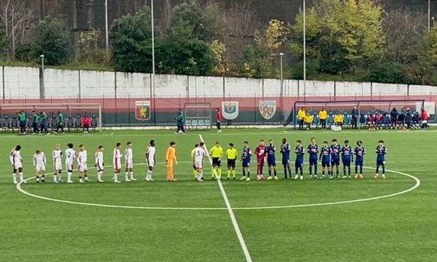 GENOA-VERONA (U18) – Un super Castagnini salva i gialloblù!