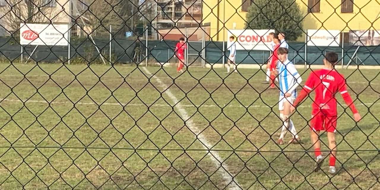 CARPI-LEGNAGO (Under 17) – Segno X nell’ultimo match
