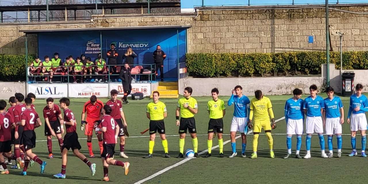 Derby U16 Napoli-Salernitana – I 22 in campo dal 1° minuto