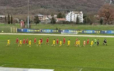 FROSINONE-CATANZARO (U15) – Un gol per tempo al “Tintisona”