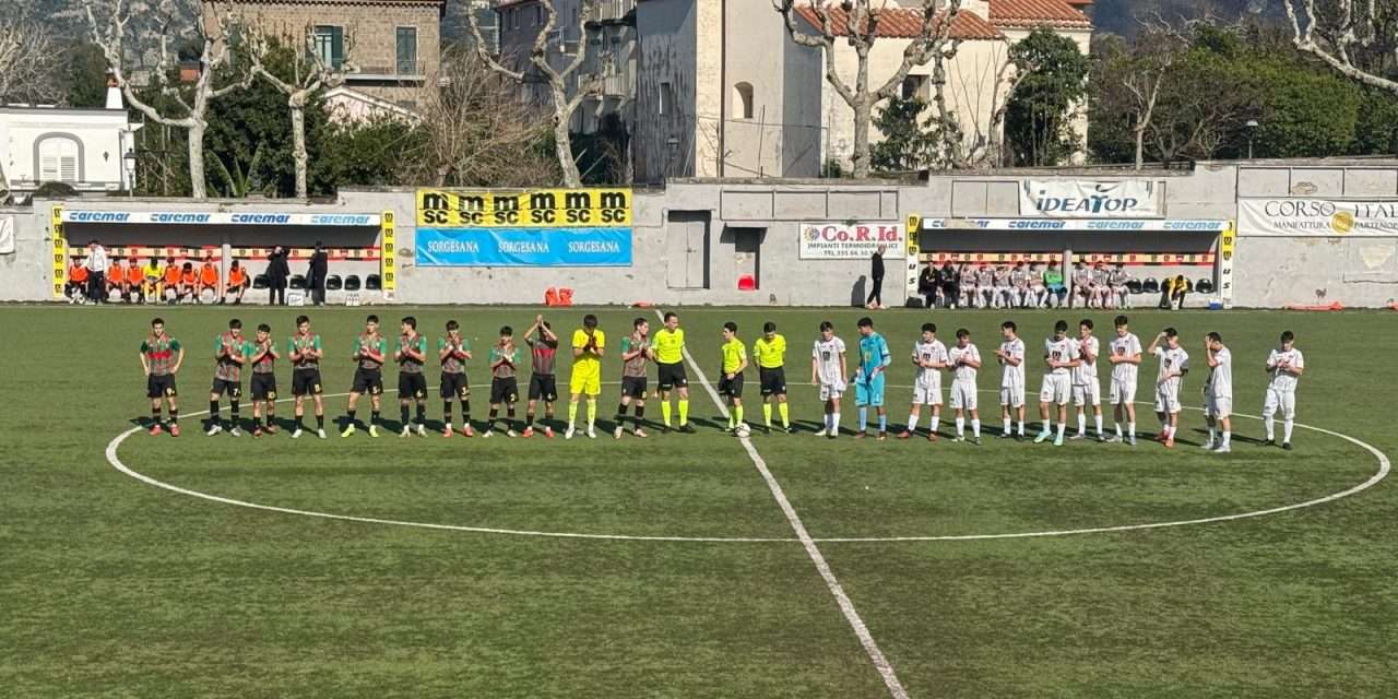 SORRENTO-TERNANA (U16) – Rossoverdi in gol ad inizio 2° T.