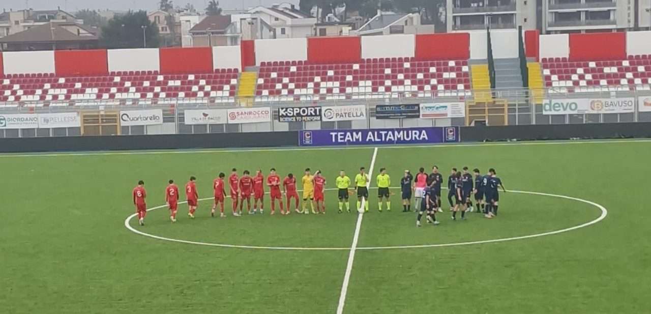 Altamura-Benevento (Under 16) – Rimonta dei giallorossi