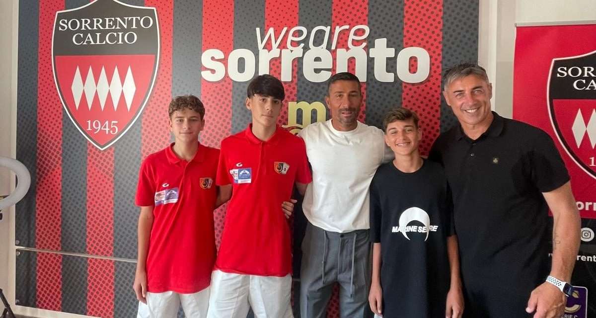 UFFICIALE – Il Sorrento rafforza l’U15 con 3 colpi in entrata
