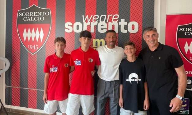 UFFICIALE – Il Sorrento rafforza l’U15 con 3 colpi in entrata