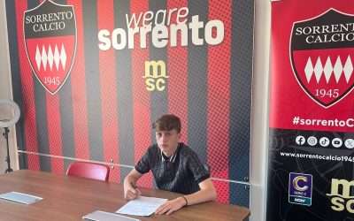 SORRENTO – Un attaccante per l’Under 15, ecco le ultime