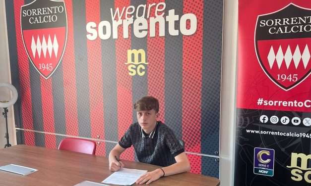 SORRENTO – Un attaccante per l’Under 15, ecco le ultime