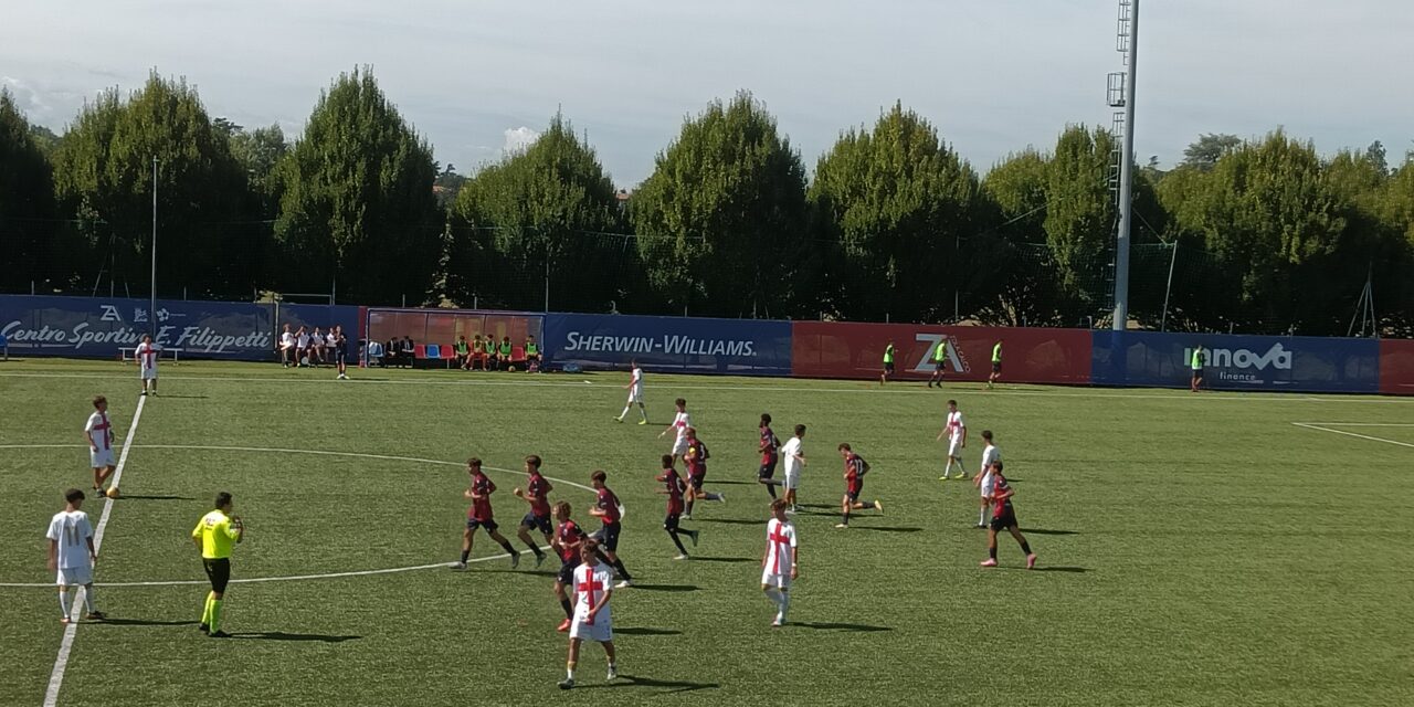 Genoa-Bologna (Distinta U18) – Gara terminata in Liguria