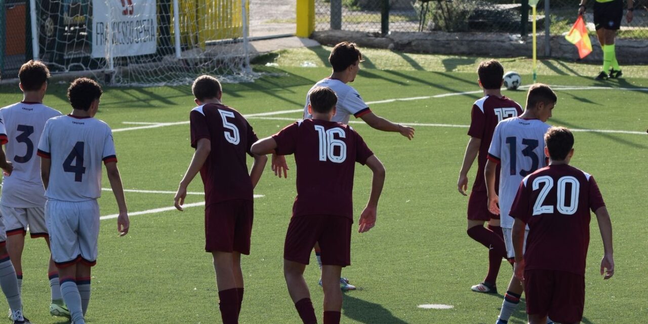 Salernitana-Catania (U15-17): segno X2 in terra campana